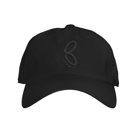Ambitious & Motivated Dad Hat - Black