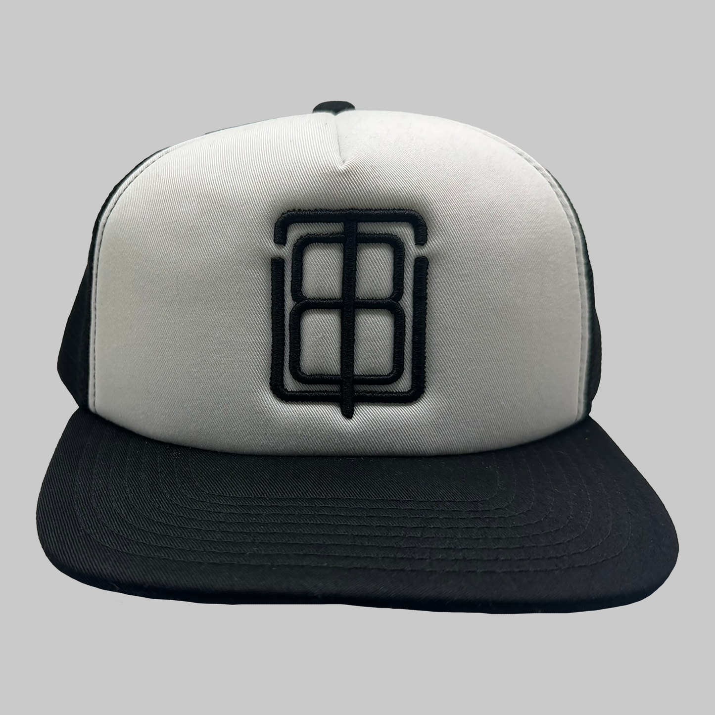 Copy of UpTil8 Trucker SnapBack - Black / White