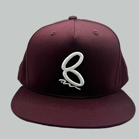 Ambitious & Motivated SnapBack - Red Wine