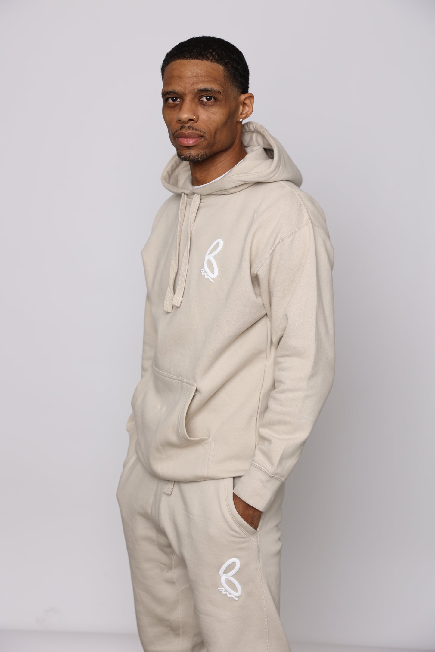 Ambitious & Motivated Hoodie - Natural