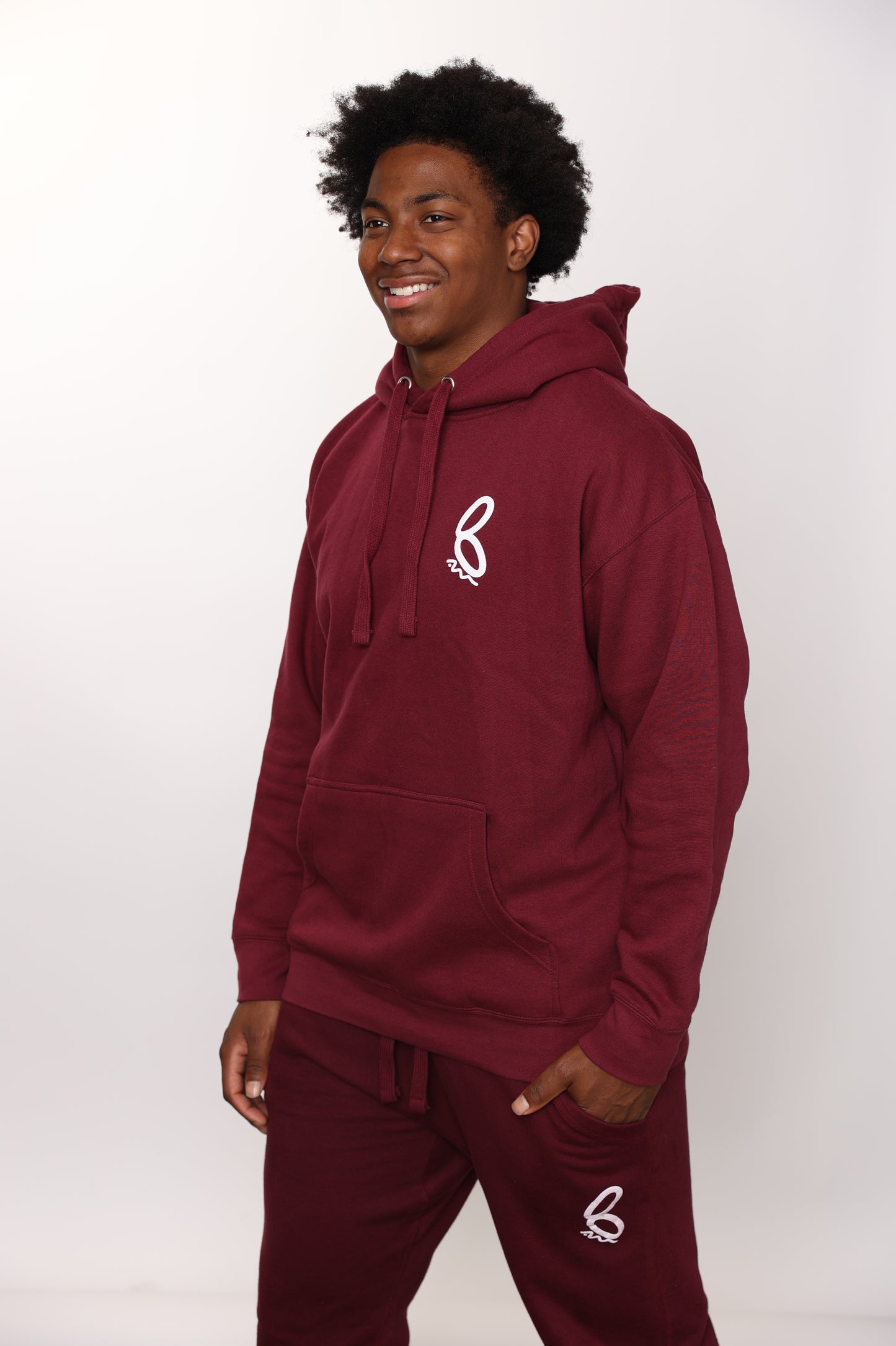 Ambitious & Motivated Hoodie - Maroon