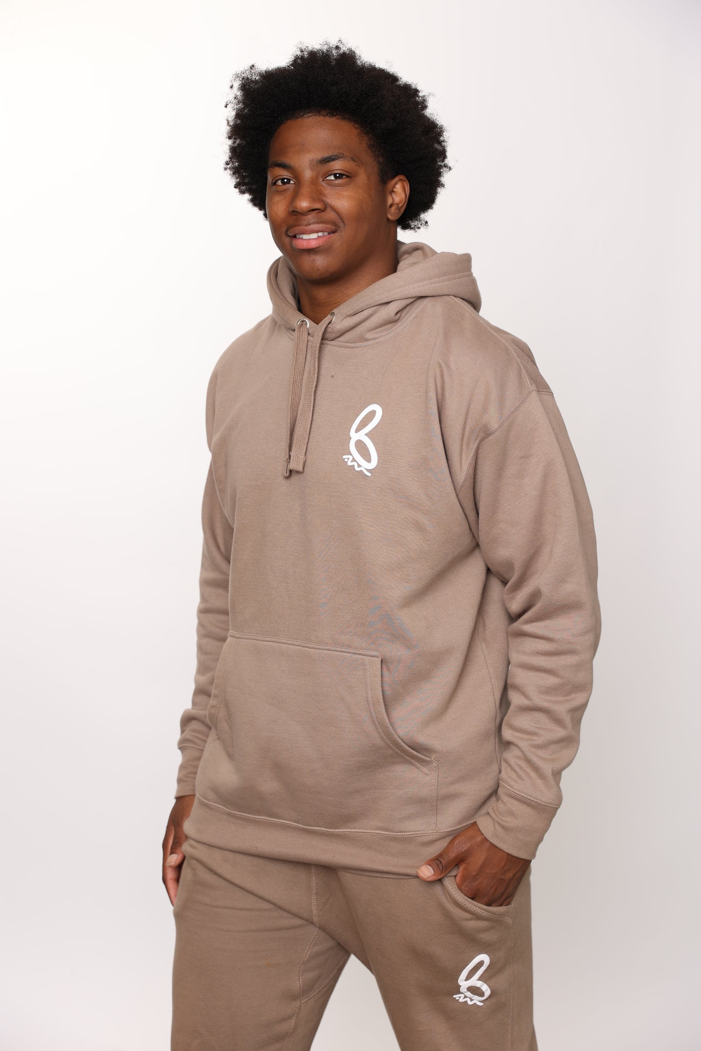 Ambitious & Motivated Hoodie - Khaki