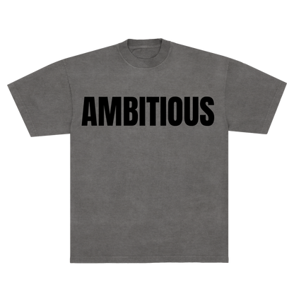 Ambitious TEE- VINTAGE GREY