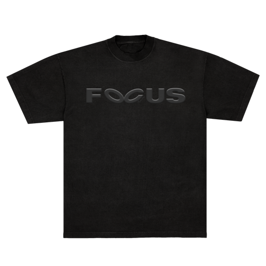 FOCUS TEE- BLACK