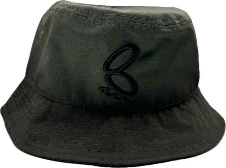 Ambitious & Motivated Bucket Hat - Olive Green