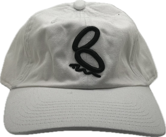 Ambitious & Motivated Dad Hat - White