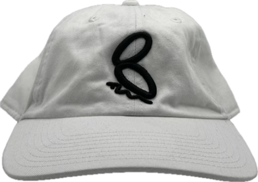 Ambitious & Motivated Dad Hat - White