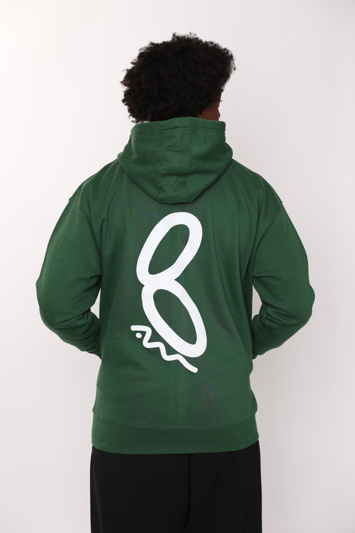 Ambitious & Motivated Hoodie - Forest Green