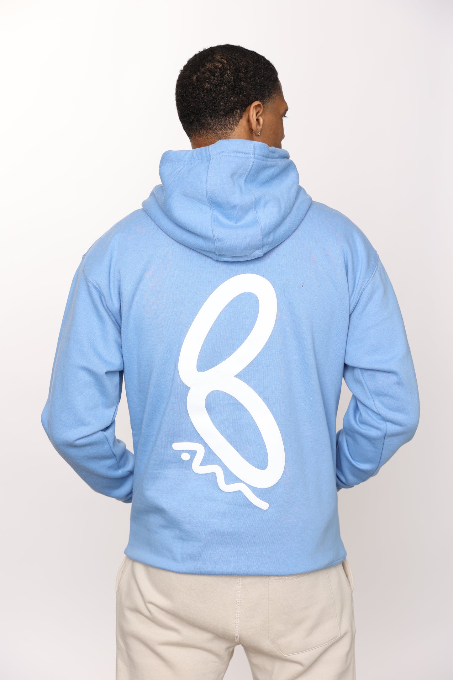 Ambitious & Motivated Hoodie - Powder Blue