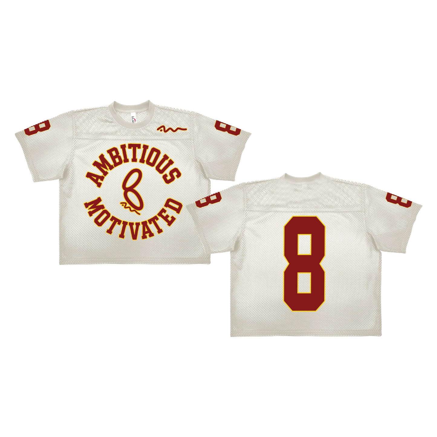 Ambitious & Motivated Football Jersey - Cream